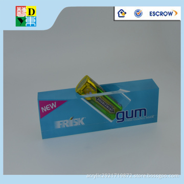Clear Chewing gum acrylic display stand